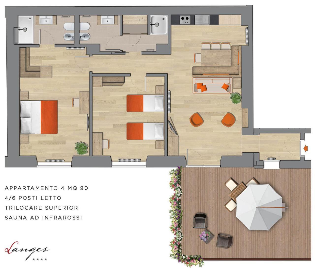 Residence Langes San Martino Di Castrozza Exterior photo